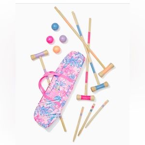 Lily Pulitzer Printed Croquet Set